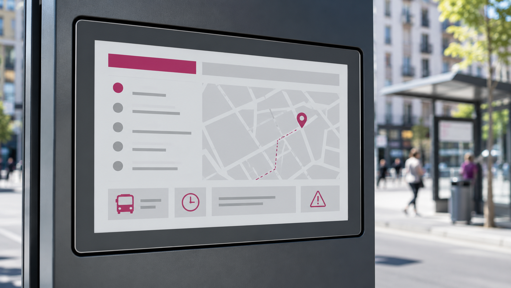 Gros plan sur la lisibilité extérieure d’un afficheur E-Paper